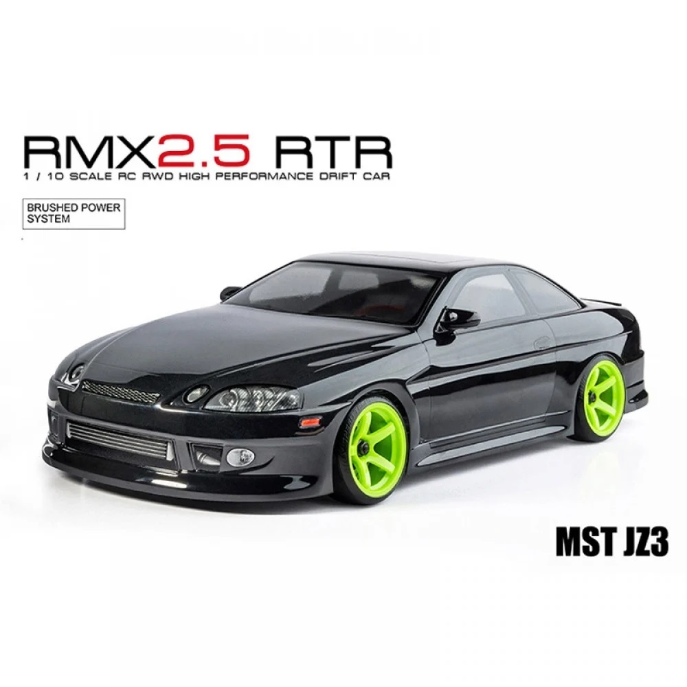 MST 1/10 RMX 2.5 JZ3 BLACK PRE-PAINTED BODY BRUSHED RWD RTR DRIFT CAR EP W/ 2.4GHZ RADIO MODEL: 5319