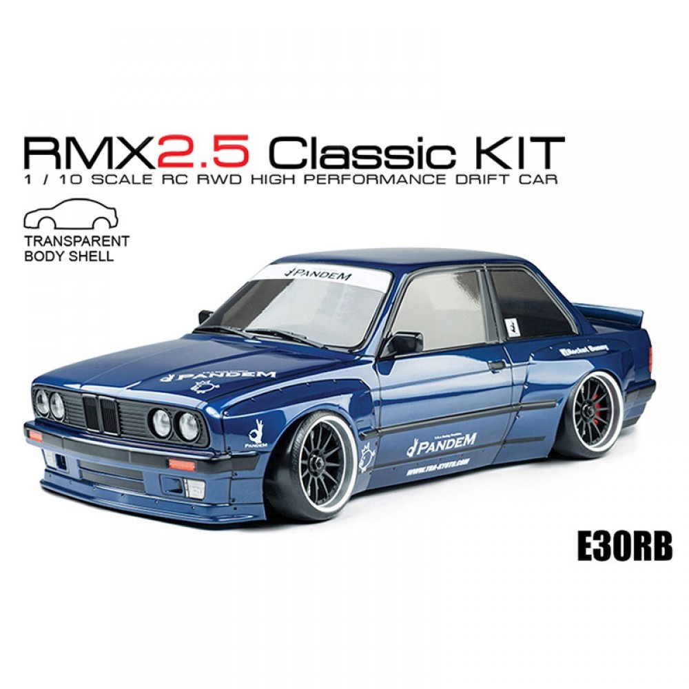 MST 1/10 RMX 2.5 E30RB RWD SHAFT DRIVEN CAR CLASSIC DRIFT CAR KIT EP MODEL: 532206G