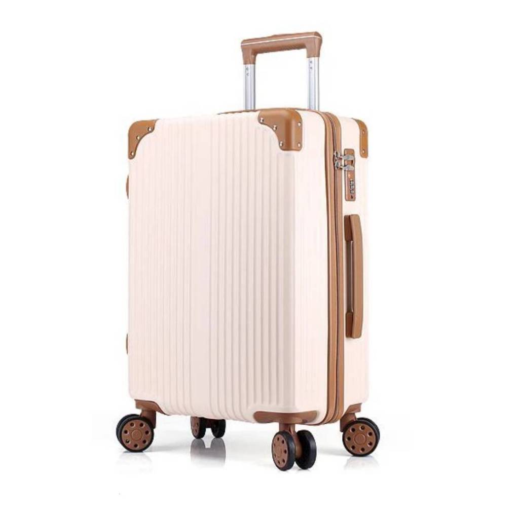 กระเป๋าเดินทาง คาจิโอนี่ Caggioni ขนาด24 นิ้ว รุ่น63001-24-16 ivory