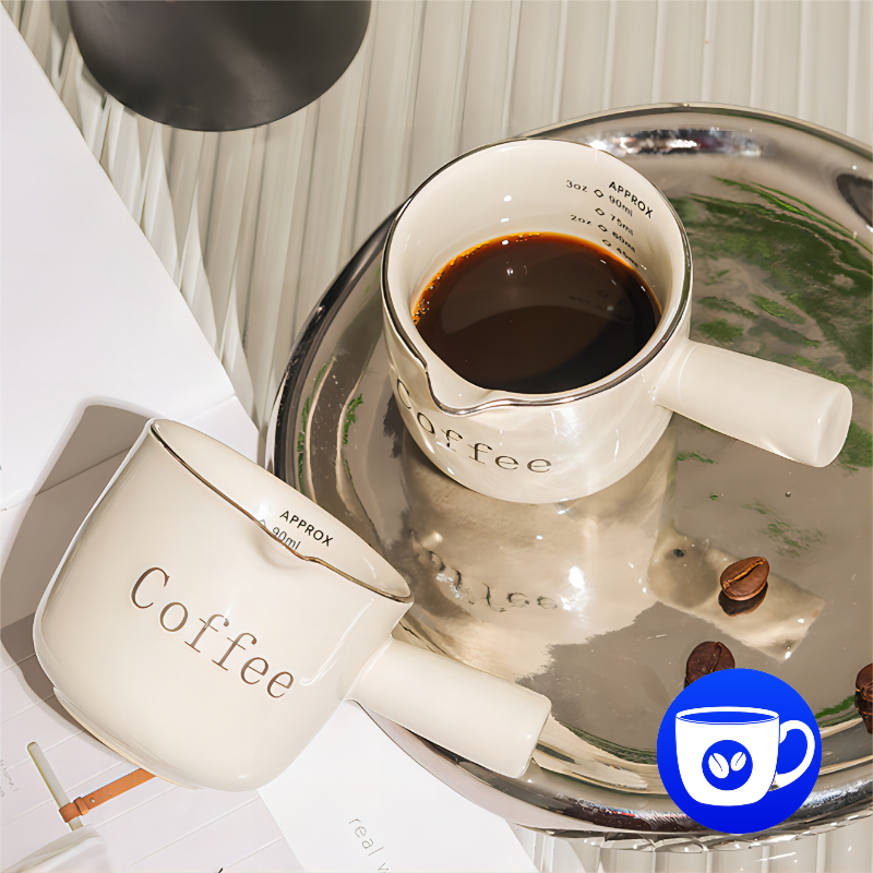 BlueBird แก้วตวง กาแฟ เซรามิก 90 มล.