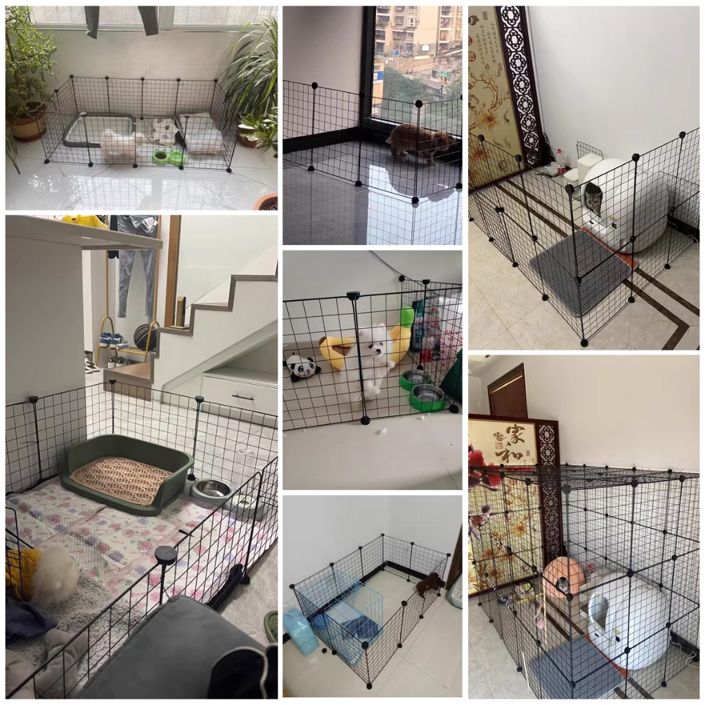 1pcs กรงแมว diy กรง diy กรงหมา กรงสุนัข กรงใส่แมว กรงหมาเล็ก กรงสัตว์ ชิ้นส่วนประกอบคอก DIY