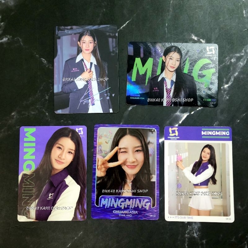 Mingming Mindy การ์ด SSP + SSR + UR + SR + R Card Chuang Asia 2024 chuangasia Vancard Rising Star หม