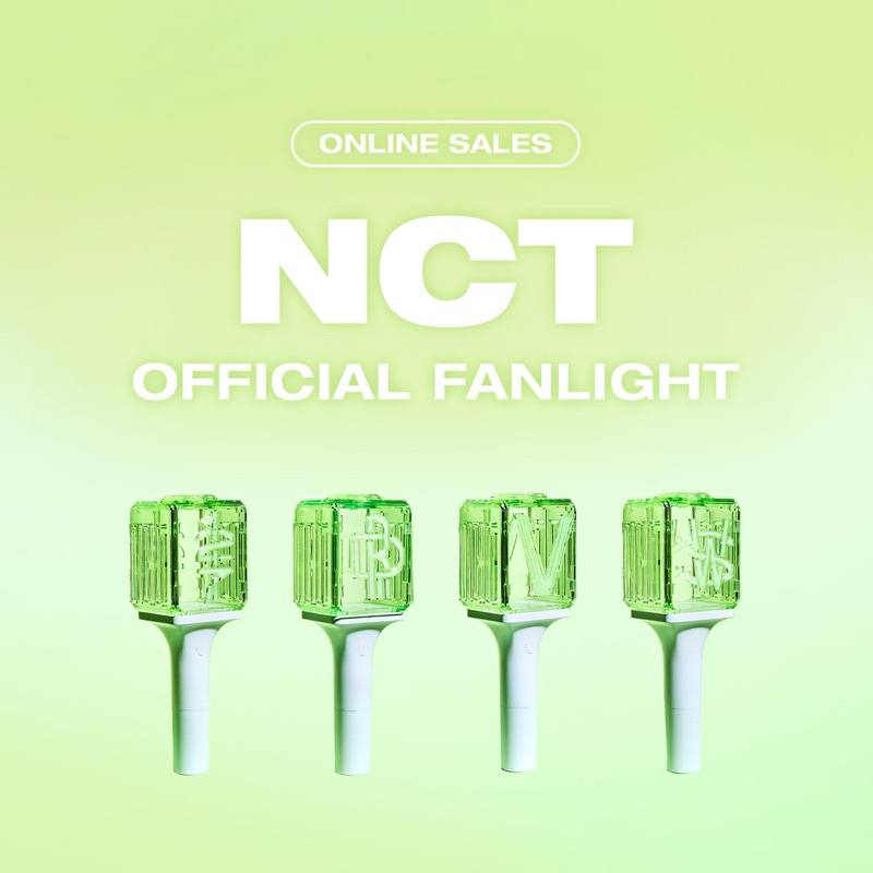 พร้อมส่ง แท่งไฟ nct127 wish ทันคอนแน่นอน