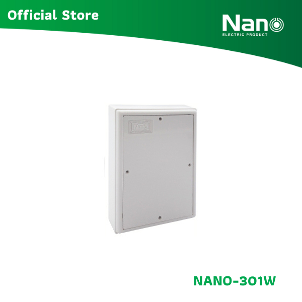 NANO แผงไฟฟ้าพลาสติก 4x6x1.2" (40 ชิ้น/กล่อง) รุ่น NANO-301