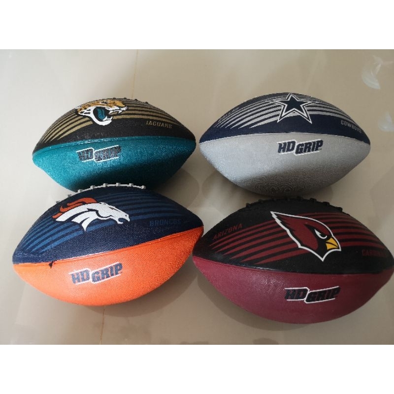 NFL Team Logo Football Size 3 (14x22 cm)