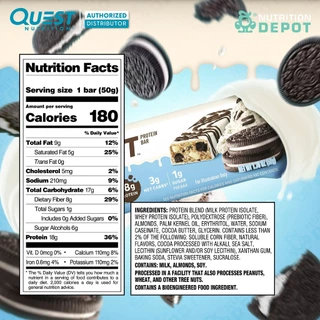 Quest Protein Bar - 1 Bars โปรตีนบาร์ 1 ชิ้น