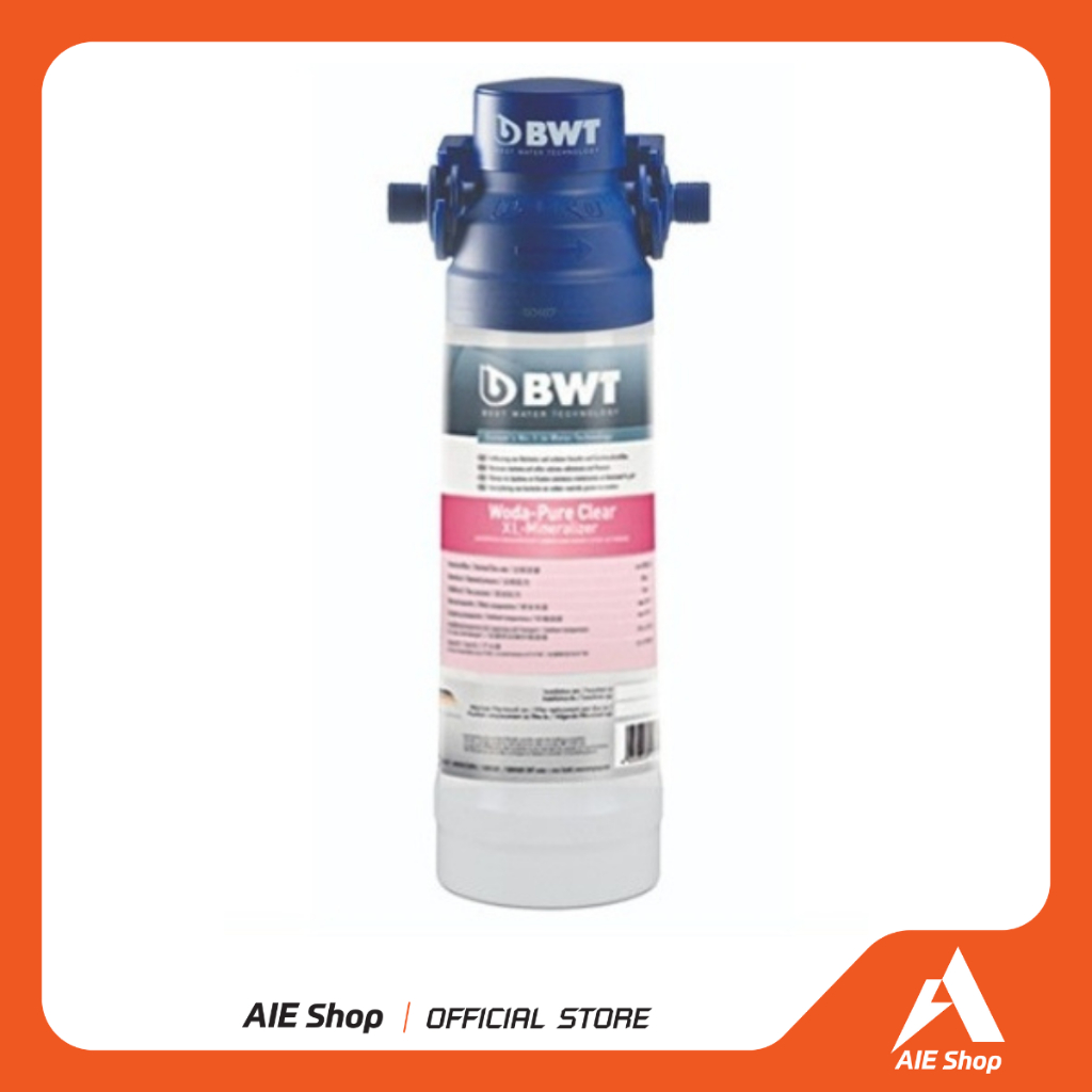 เครื่องกรองน้ำ BWT รุ่น Woda Pure Clear – XL Mineralizer (Anti-limescale + Mg2+) (6,100L)