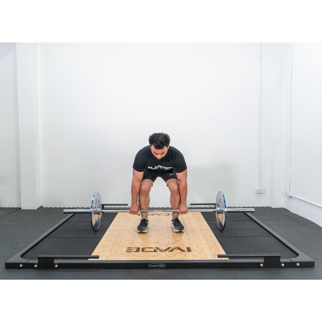 บาร์เบลโอลิมปิค 220CM (แกน 2 นิ้ว) - เครื่องออกกำลังกาย แบรนด์ IVADE - รูปที่ 2