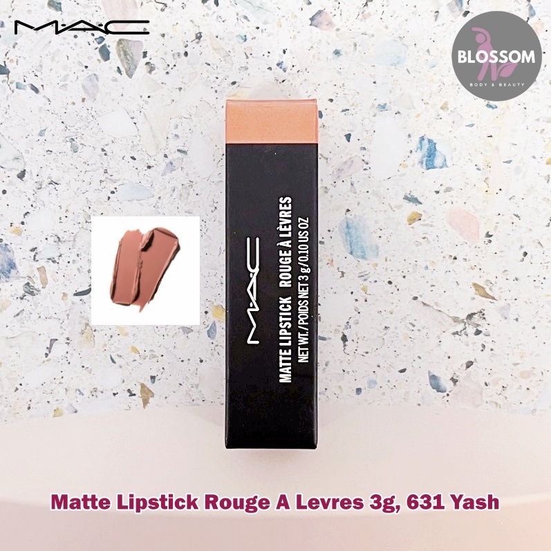 M.A.C - Matte Lipstick Rouge A Levres 3g, 631 Yash แมค เรโทร ลิปสติก เนื้อแมท ติดทน