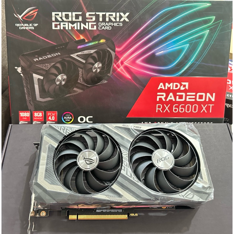 RX6600XT Asus Rog Strix gaming 8 GB