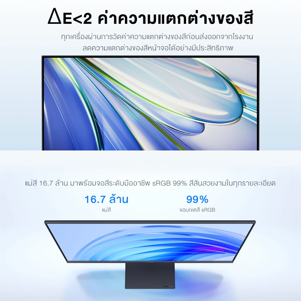 [HOT] Xiaomi Monitor A24i IPS หน้าจอแข็ง | 100Hz อัตรารีเฟรชสูง | 7.5 มม.ตัวเครื่องบางพิเศษ | 1080p ความละเอียด FHD
