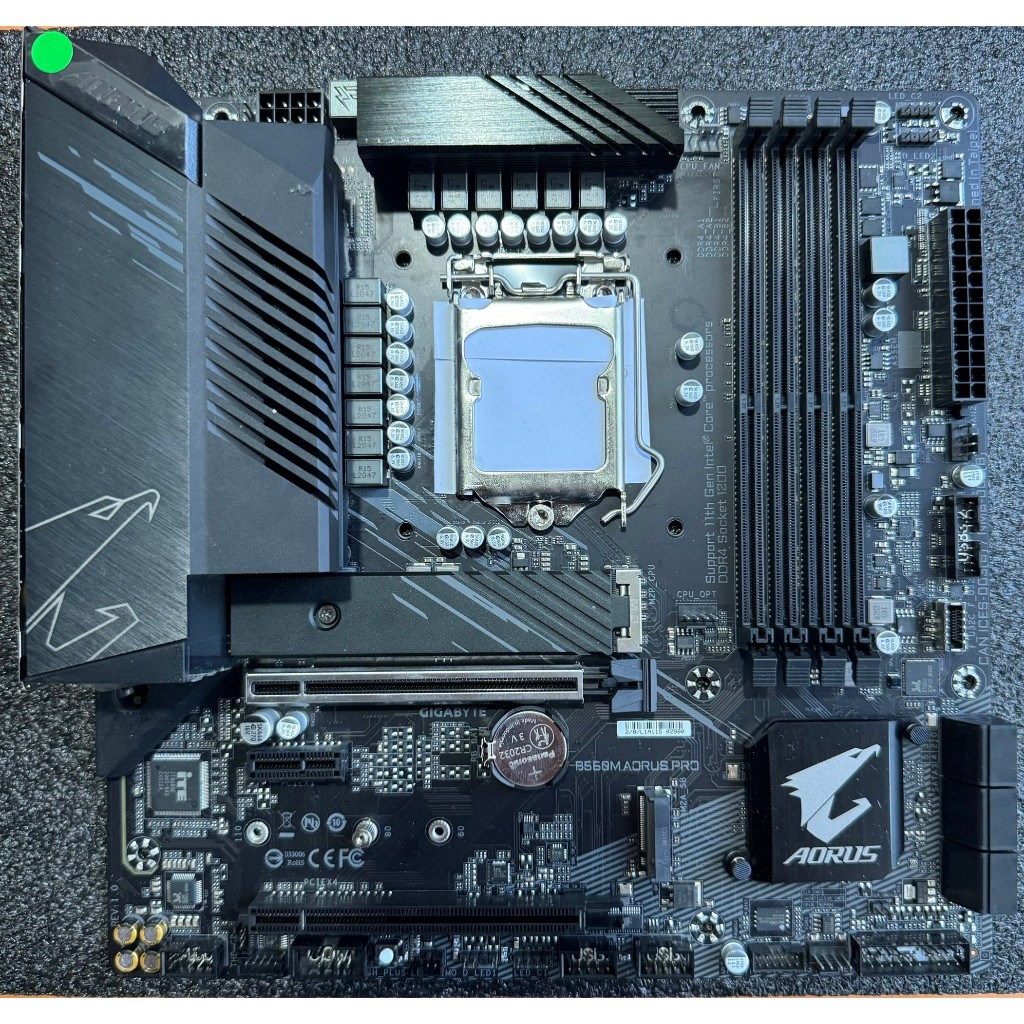 MAINBOARD (เมนบอร์ด) 1200 GIGABYTE B560M AORUS PRO มือสอง ประกันไทย
