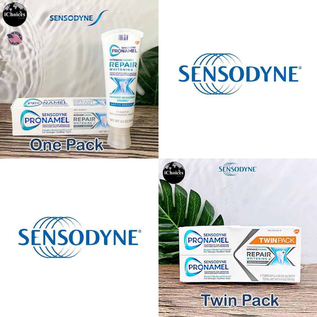 ยาสีฟัน เซ็นโซดายน์ Pronamel Intensive Enamel Repair Extra Fresh 96.4g - SENSODYNE