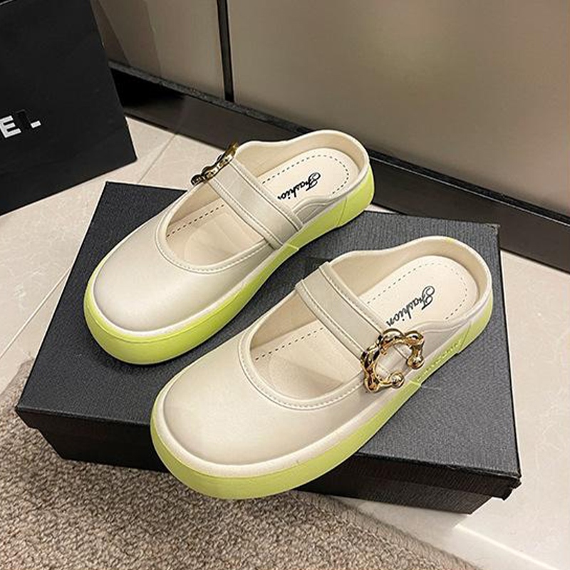 Luckkyshoes พร้อมส่งจากโกดังไทย รองเท้าสำหรับสาวๆสายแฟชั่น งานน่ารักที่เหมาะกับการแต่งตัวในทุกโอกาส แถมวัสดุที่ใช้ในการผ