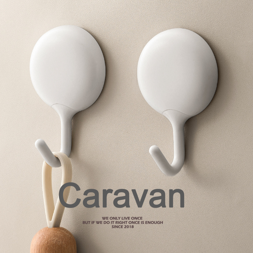 Caravan crew Hook ตะขอแปะผนัง ตะขอ Self Adhesive Hooks