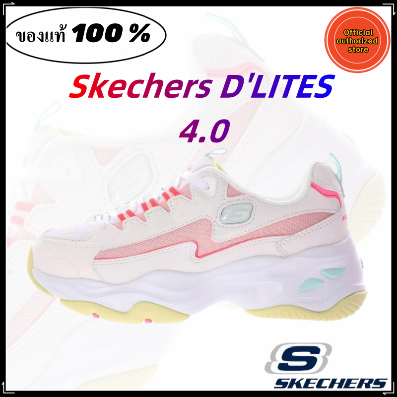 Skechers สเก็ตเชอร์ส รองเท้าผู้หญิง Women D'lites 4.0 Sport shoes ของแท้ 100 %