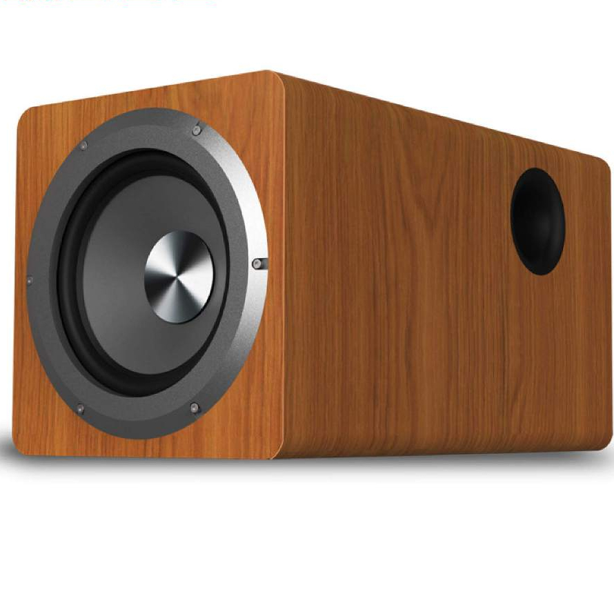 ibass100W 6.5 นิ้ว ตู้ลำโพงซับ Active Subwoofer ซับวูฟเฟอร์ สำหรับ โฮมเธียเตอร์ (มีแอมป์ขยายสัญญาณใน