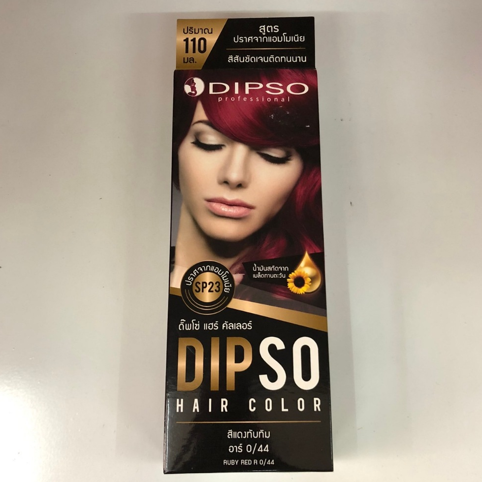 DIPSO ดิ๊พโซ่ แฮร์ คัลเลอร์ สีย้อมผม