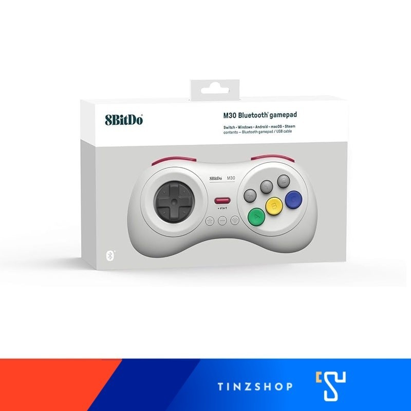 8Bitdo M30 80HA Bluetooth Gamepad Controller for Switch Switch Lite , Windows and Android , Steam , MacOS , Rasberry Pi