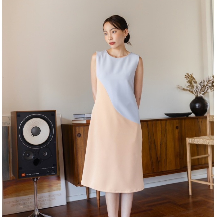 Sendai_Two-Tone Dress