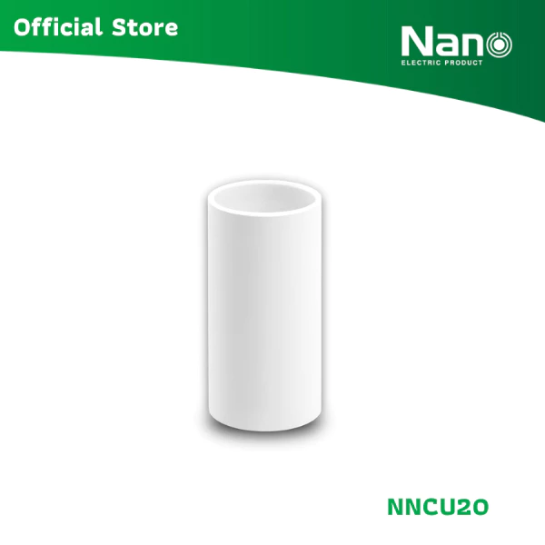NANO ข้อต่อตรง 20 มม. (100 ชิ้น/กล่อง) รุ่น NNCU20