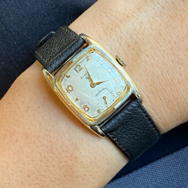 Elgin usa tank vintage 10kgp ไขลาน มือสองแท้ 💯 สภาพสวย