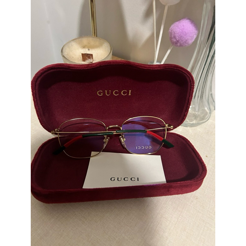 แว่นสายตากรองแสง gucci