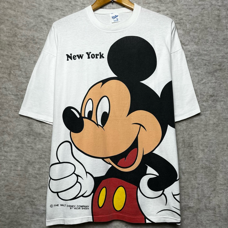 Mickey Mouse เสื้อยืด วินเทจ ของแท้💯%