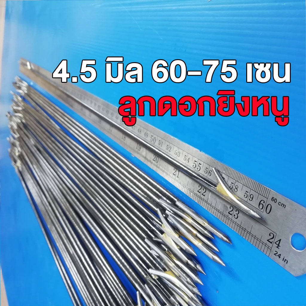 ลูกดอกยิงหนู/เหล็กยิงหนู/ลูกผายิงหนู ยาว 60-75 เซน จำนวน 1 ดอก