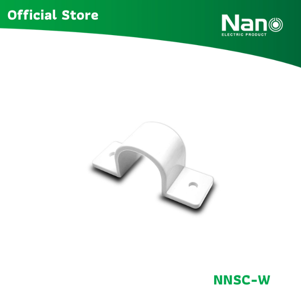 NANO กิ๊ปจับท่อ-ร้อยสาย (100 ชิ้น/กล่อง) รุ่น NNSC
