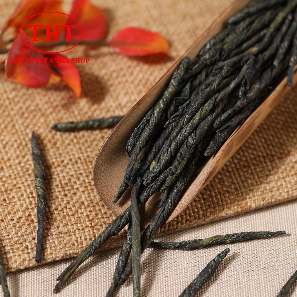 ชาขมใบเดียวสายฟันธุ์ไต้หวัน 台湾苦丁茶 Taiwan Bitter Green Tea รูปที่ 3