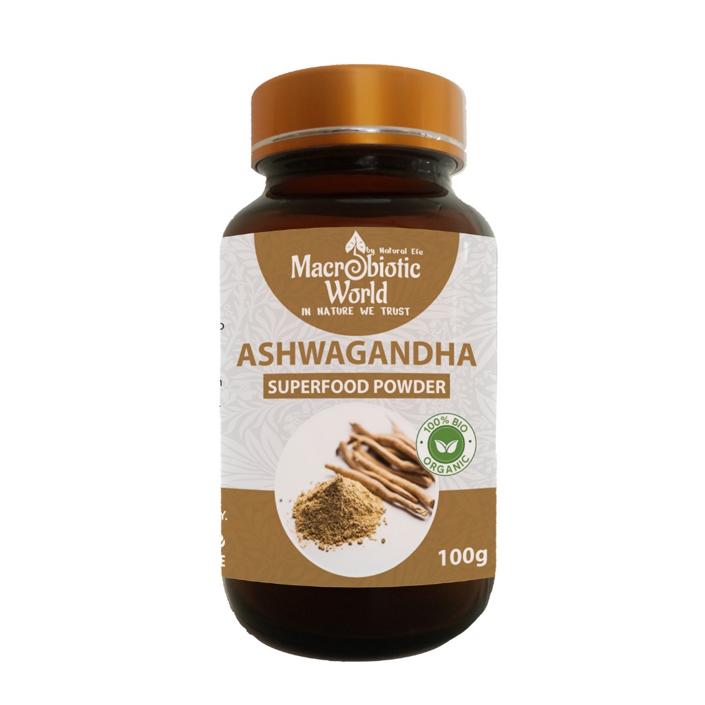 Organic/Bio Ashwagandha Powder | ผงโสมอินเดีย 100g