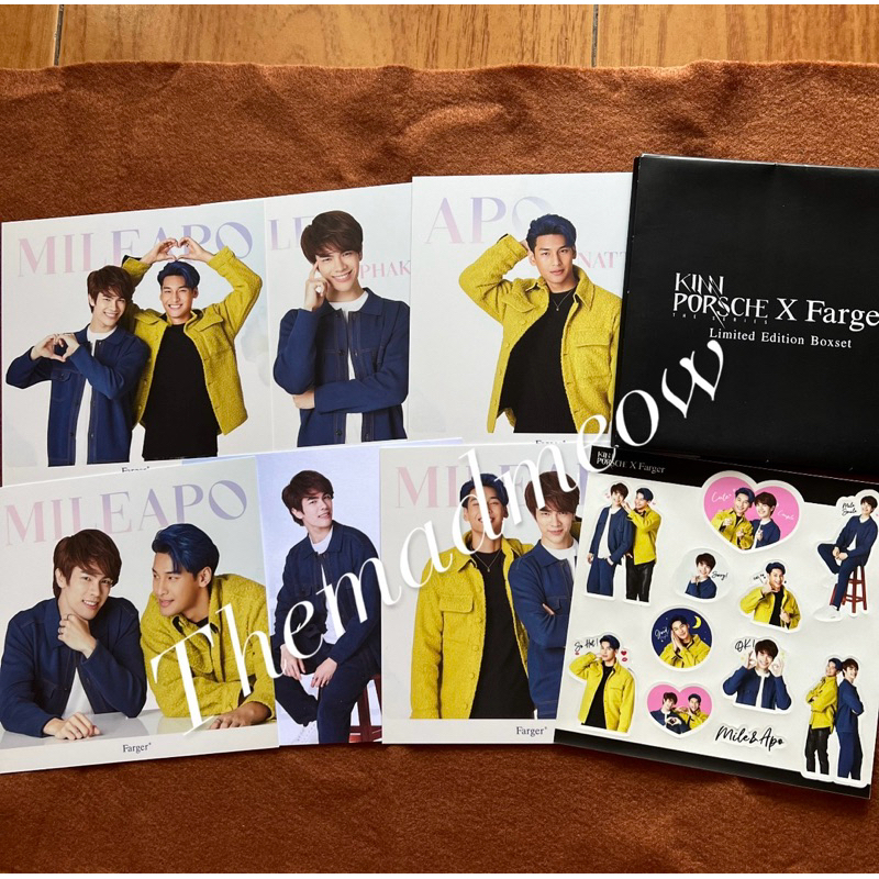 Photocard โฟโต้การ์ด มายอาโป จากแบรนด์ Farger พร้อมสติ๊กเกอร์แผ่น MileApo Beoncloud