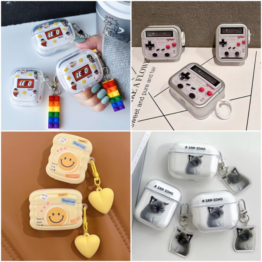 💕จัดส่งภายใน24ชั่วโมง💕เคส Airpod 3 pro 1 2 นุ่มและทนต่อการสึกหรอ การป้องกันการตก Soft Case Airpod ge