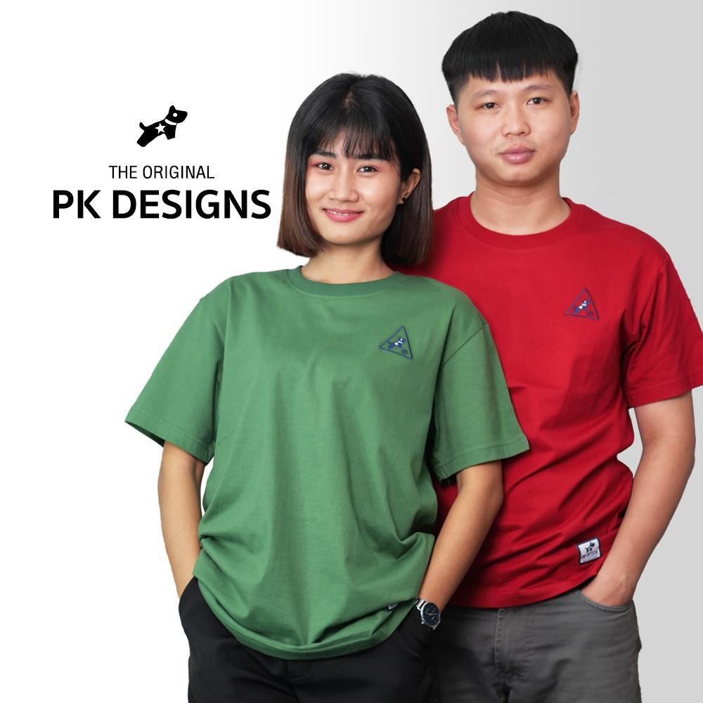 เสื้อยืด Dog PK DESIGNS รุ่นปัก dog ใส่ได้ทั้งหญิง และ ชาย