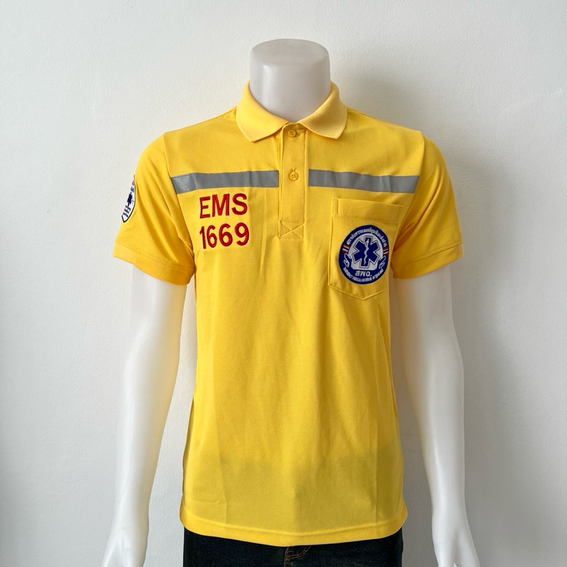 เสื้อปัก Ems 1669 สีดำ งานปักสวยมาก ปักหน้าอก ปักหลัง ปักแขน เนื้อผ้าดี ไม่ขึ้นขุย สวมใส่สบาย