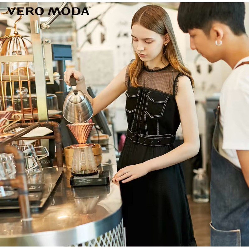 เดรสผ้ายีนส์ แบรนด์ VERO MODA