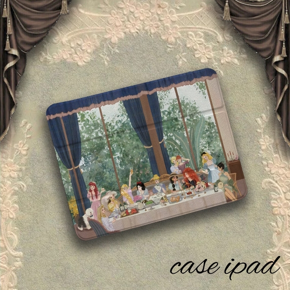 จัดส่งทันที case iPad Pro11 2024 Air8 11 gen8 air5 ปาร์ตี้เจ้าหญิง มีช่องปากกา เคสiPad air4 gen11