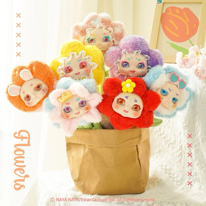 โมเดล ตุ๊กตา Kimmon Flower Plush Blind Box