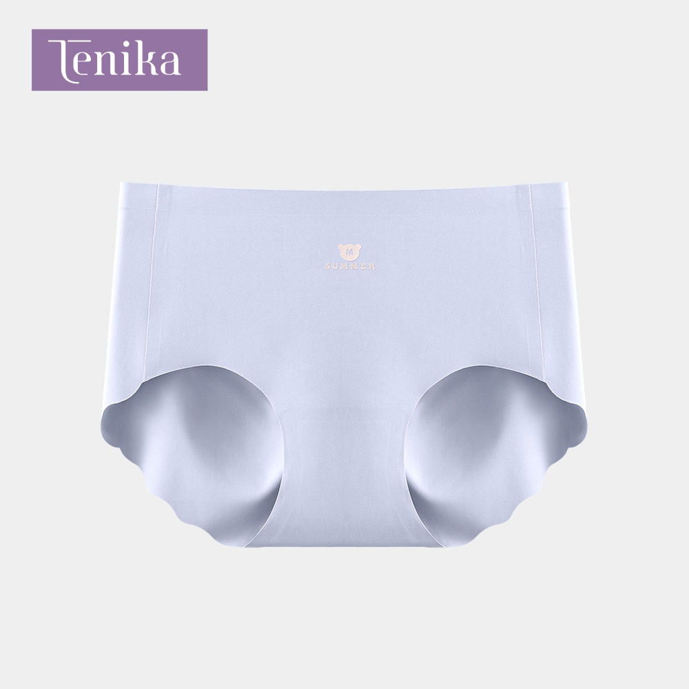 TENIKA Free Size กางเกงในหญิง คุณภาพดี ใส่สบาย กางเกงในไร้ขอบ ผ้ายืดหยุ่นสูง ระบายอากาศดีเยี่ยม Kni-039