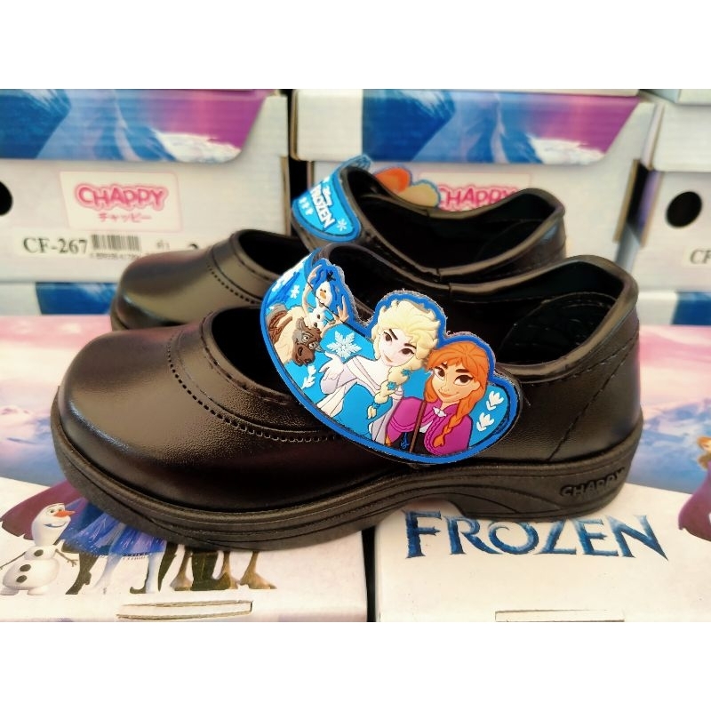 ใหม่ล่าสุด #Chappy Frozen ปี2024 รองเท้านักเรียนหญิง/รองเท้าพละ ลิขสิทธิ์แท้