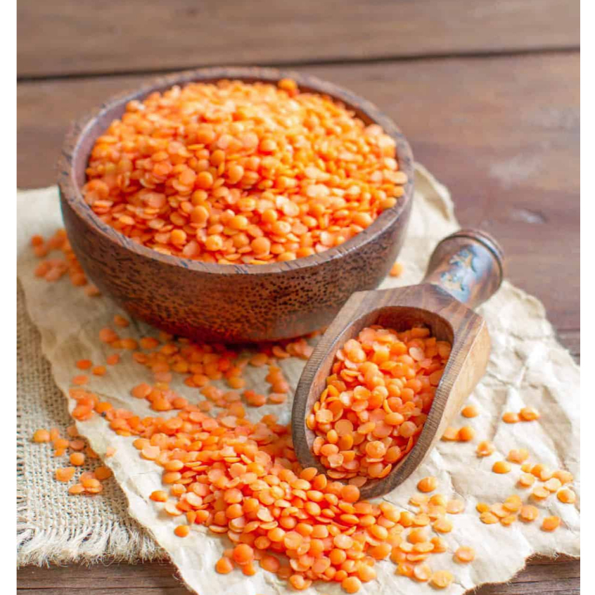 ถั่วเลนทิวแดง Masoor Daal 500g (Red Lentils)