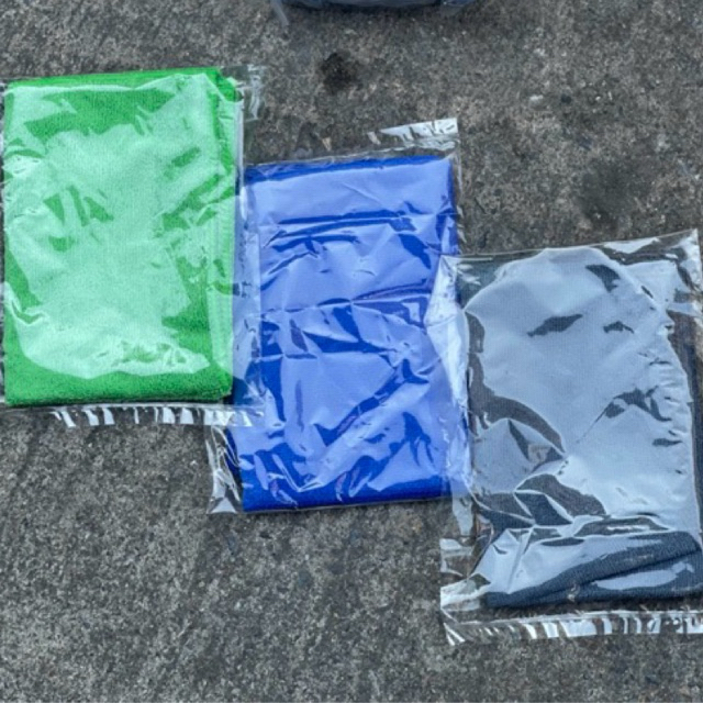 ผ้าเช็ดรถ ผ้าไมโครไฟเบอร์ ซับน้ำได้ดี