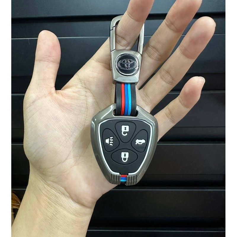 Key case TOYOTA เคสโลหะพร้อมพวงกุญแจ ตรงรุ่น Vigo innova Fortuner Altus Camry 2.0 รหัสสินค้า TY-2 - รูปที่ 4