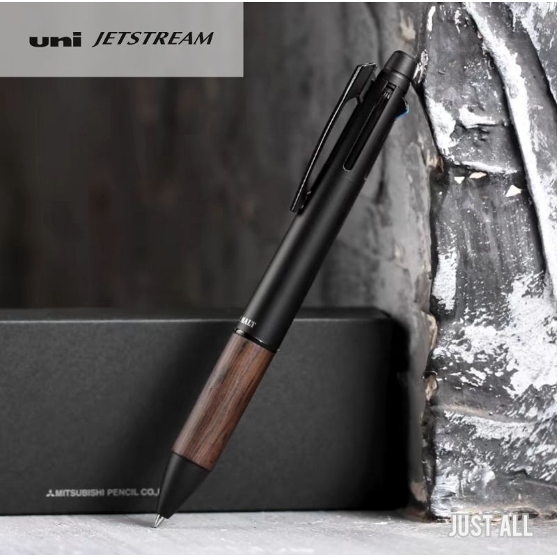 Premium Uni Jetstream Pure Malt 4 + 1 ปากกาลูกลื่น  (หมึก4สี + ดินสอกด 0.5)