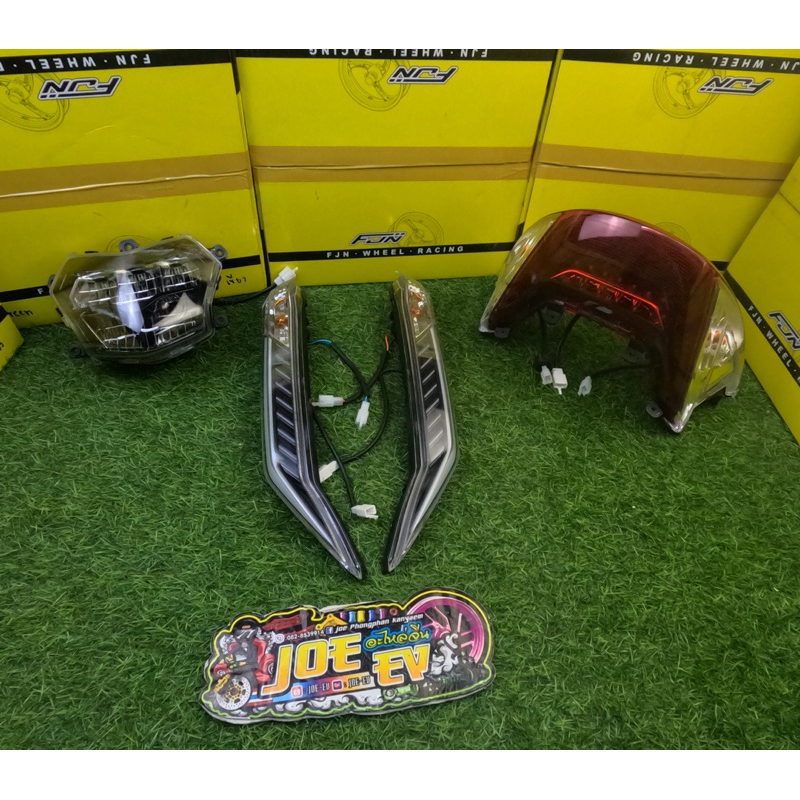 ไฟหน้าและไฟท้ายและไฟรี่รถไฟฟ้าFEEDเบิกใหม่