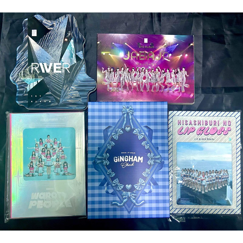 BNK48 album อัลบั้ม แกะแล้ว ไม่แกะ River Jabaja warota People Gingham check มีของพร้อมส่ง
