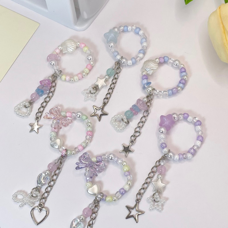 ✨ป้ายยา! สายรัดเข็มขัดลูกปัดสีพาสเทลสุดคิ้วท์! ไอเทมลับสำหรับสายแฟชั่นนักเรียนนักศึกษา💖