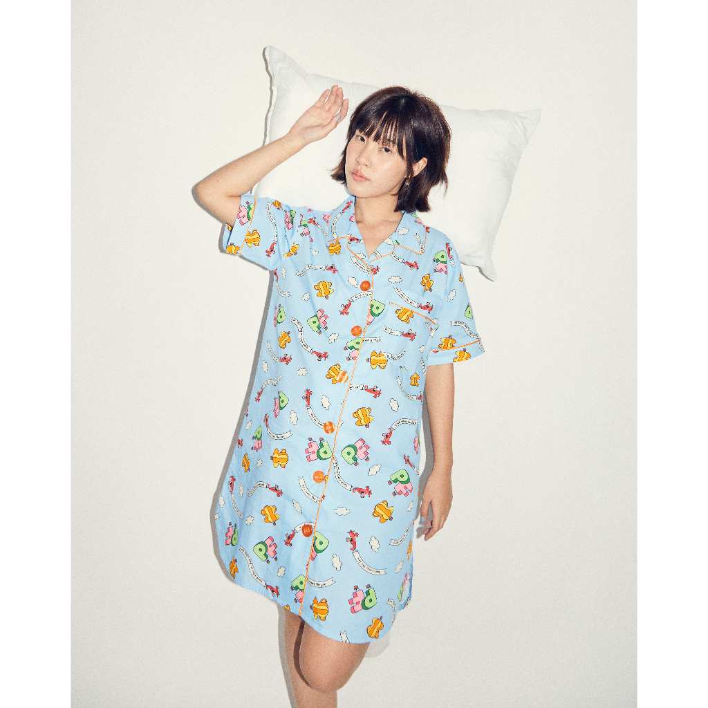 PAUL FRANK ชุดนอนกระโปรง JULIUS BALLOON WITH FRIENDS SS DRESS
