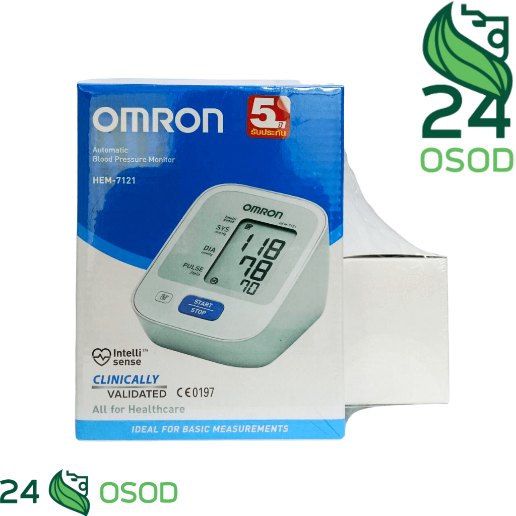 เครื่องวัดความดันโลหิต Omron HEM-7121